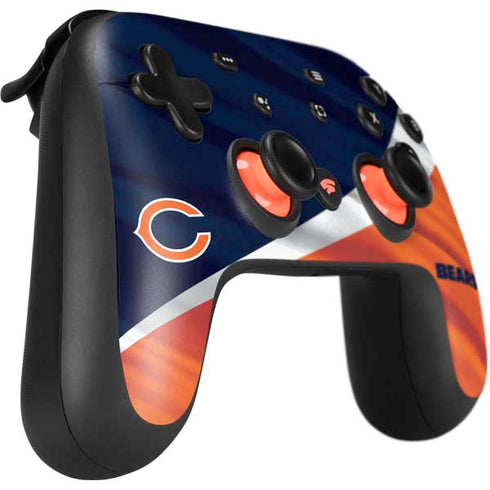 NFL Chicago Bears Google Stadia Controller Skin